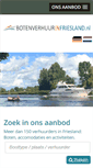 Mobile Screenshot of botenverhuurinfriesland.nl